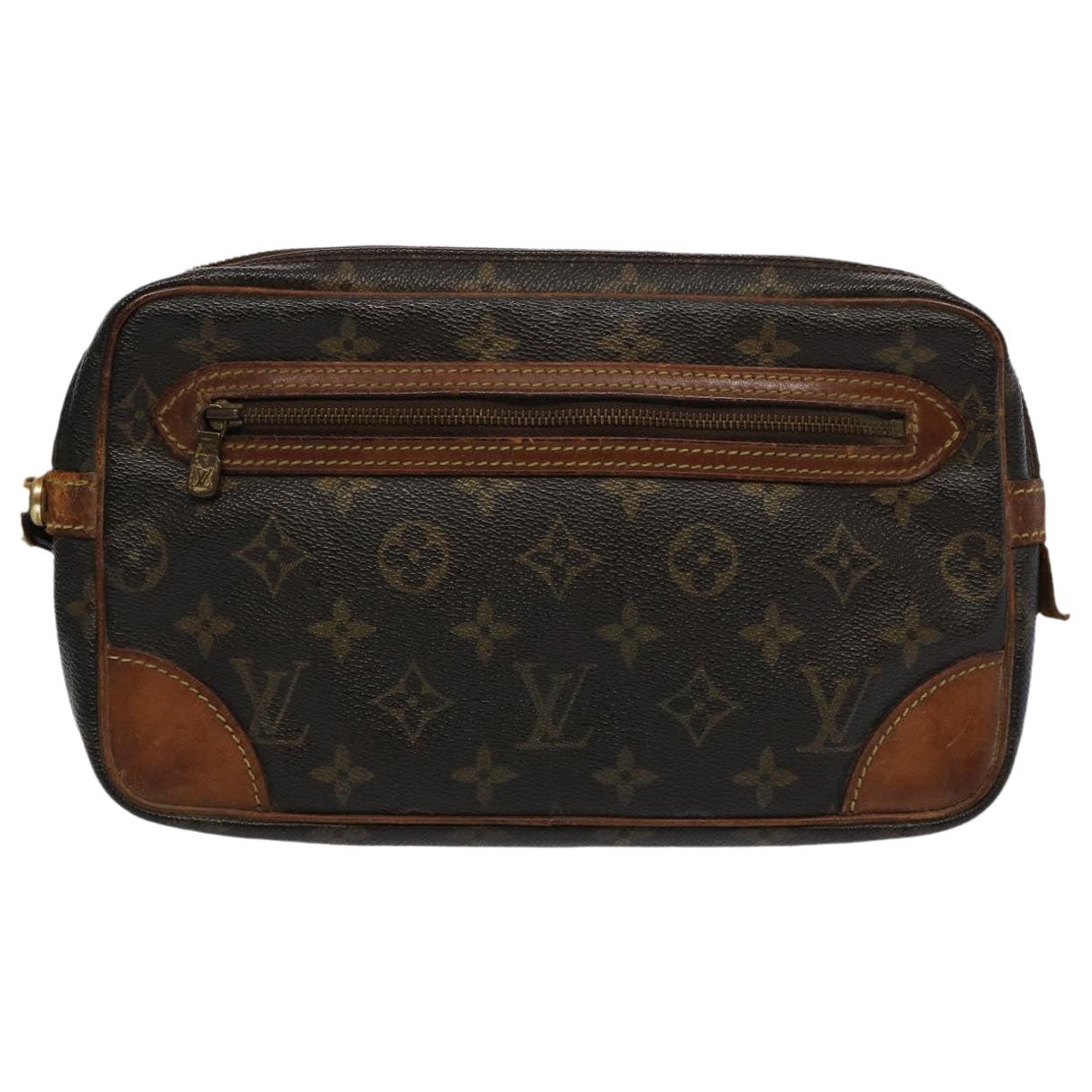 Marly Dragonne leather clutch bag