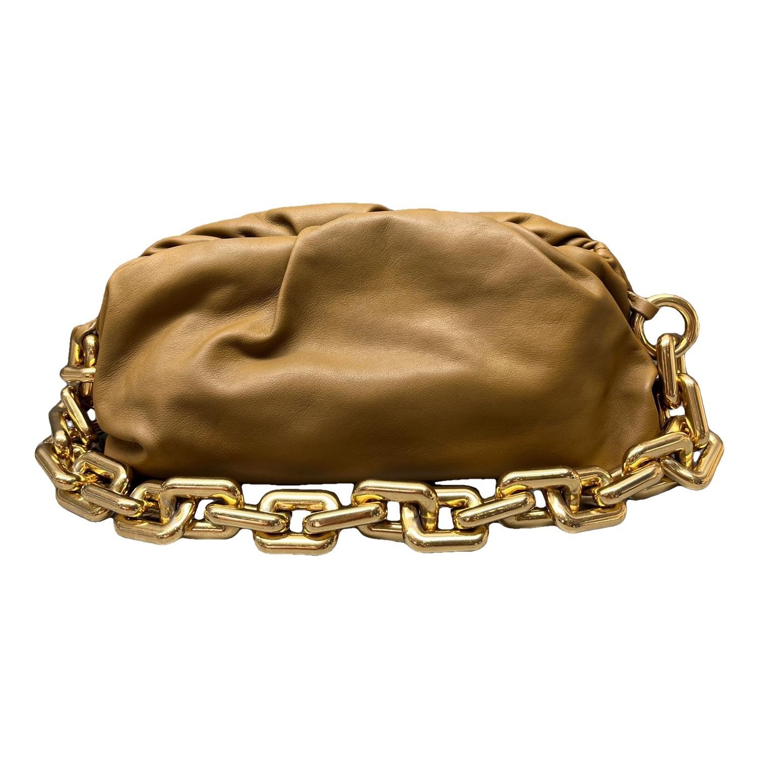 Chain Pouch leather handbag