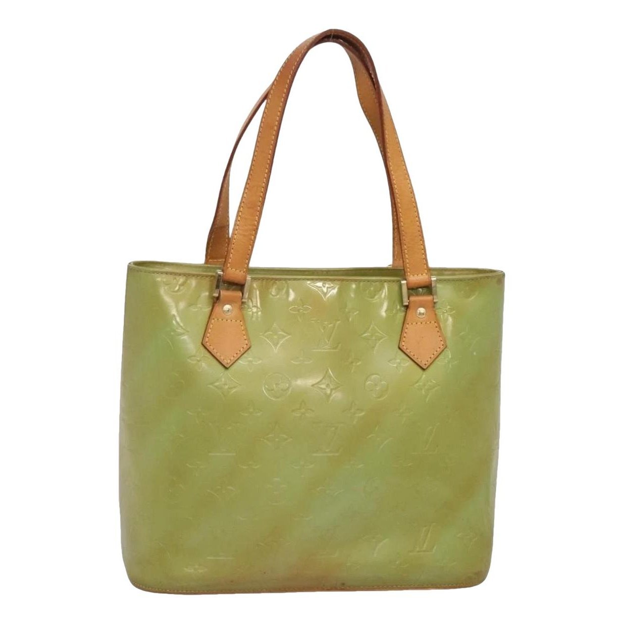 Patent leather handbag