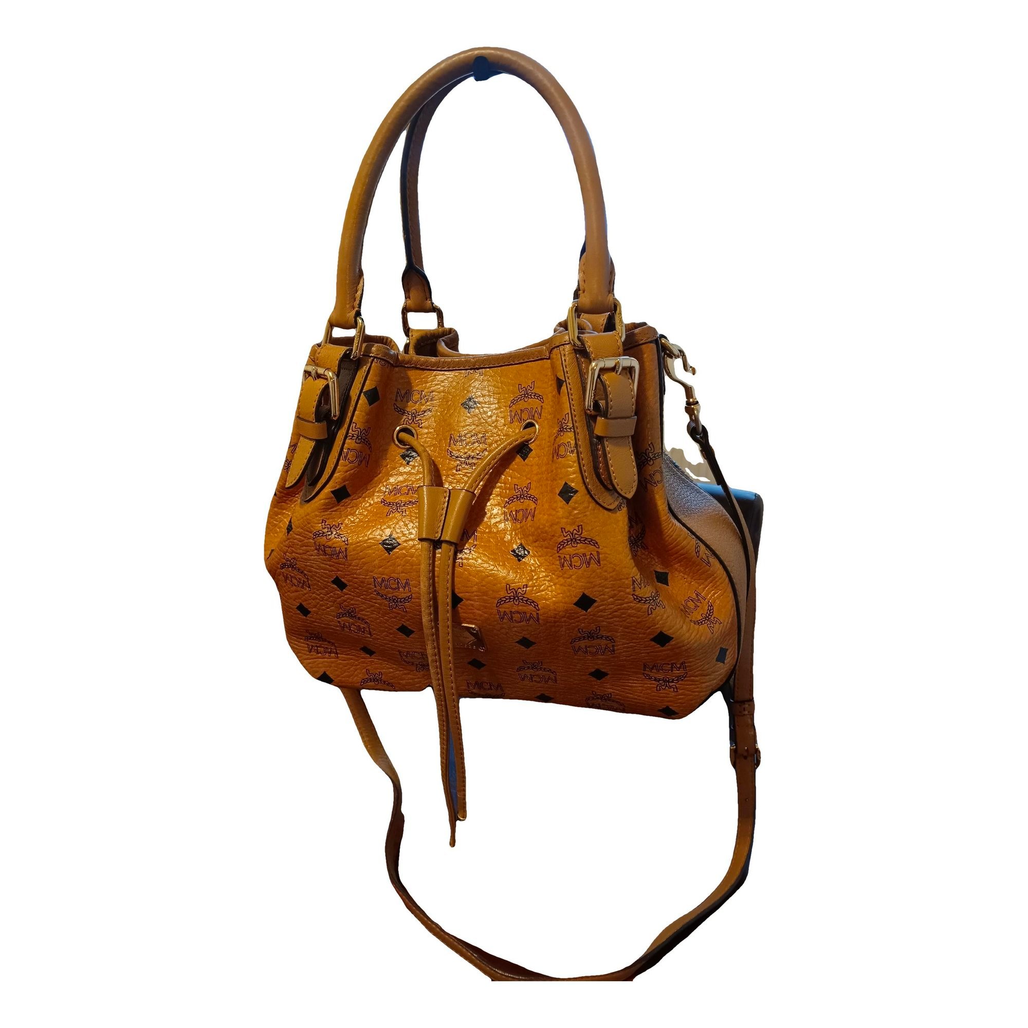 Heritage Drawstring leather tote