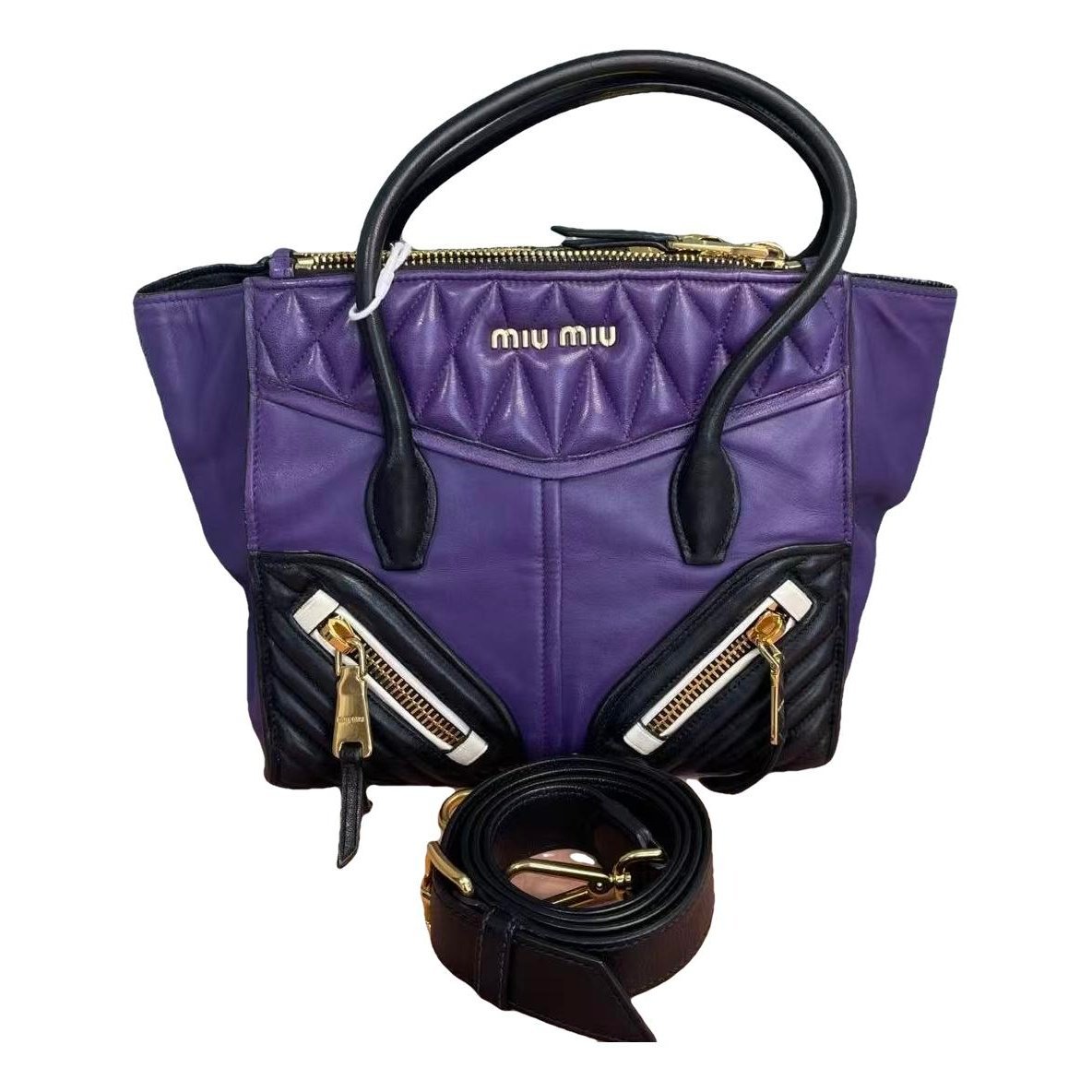 Leather handbag