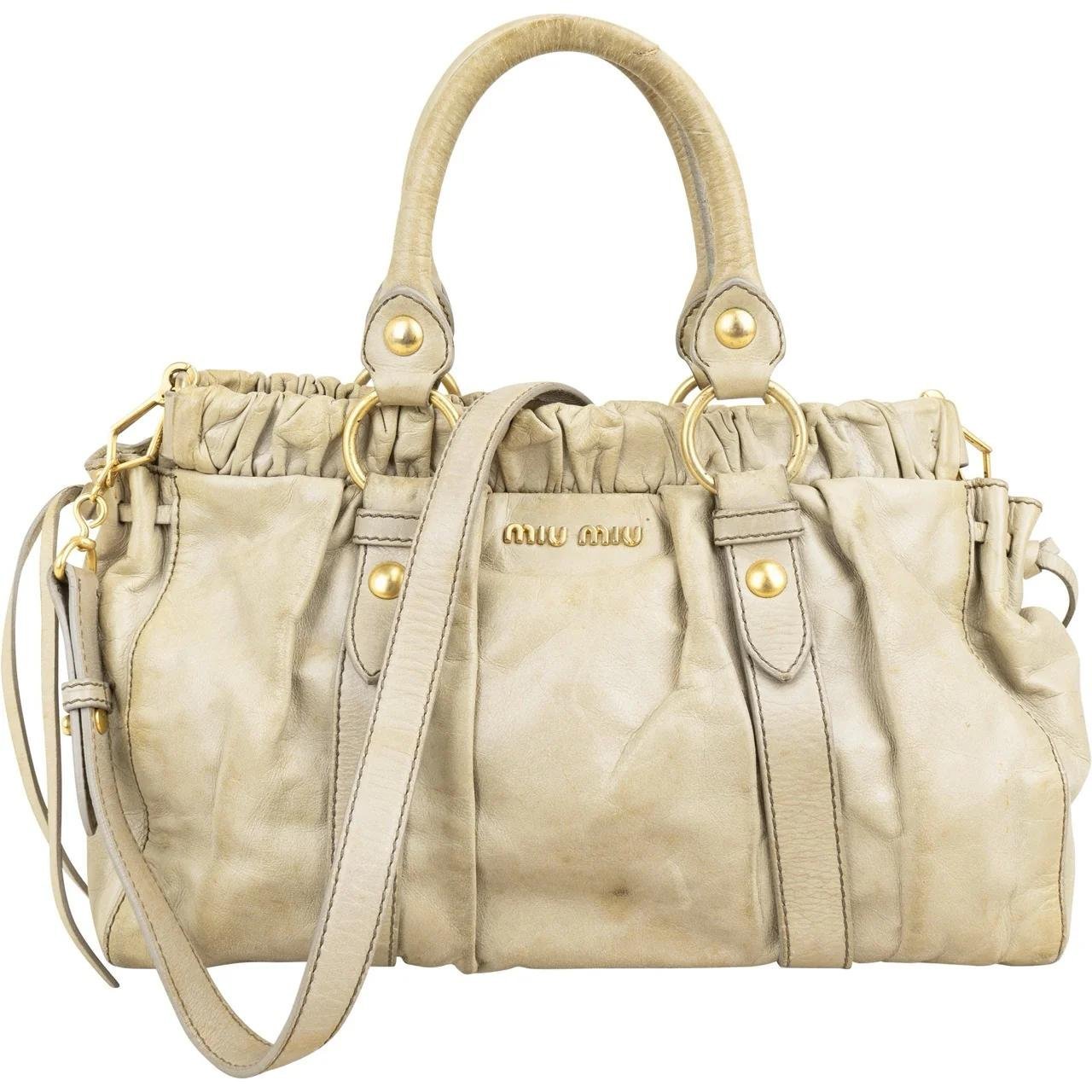 Vitello leather handbag