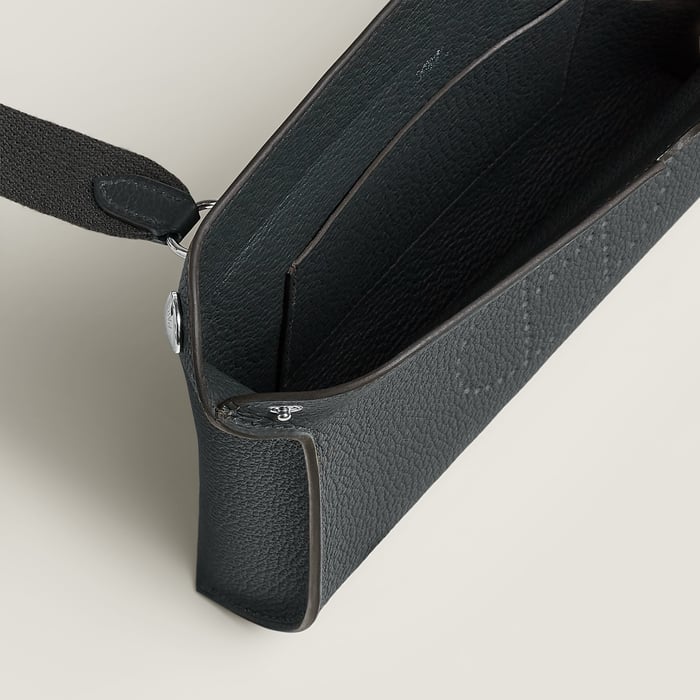 Gris Misty Hermès Videpoches Bag