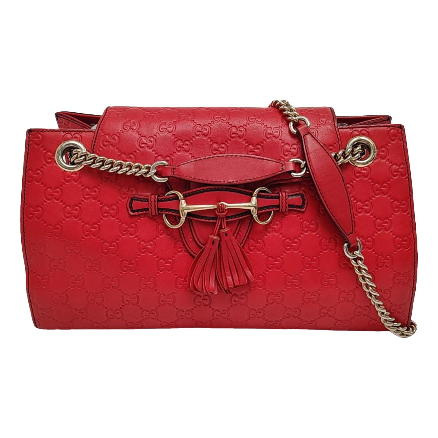 Emily leather crossbody bag