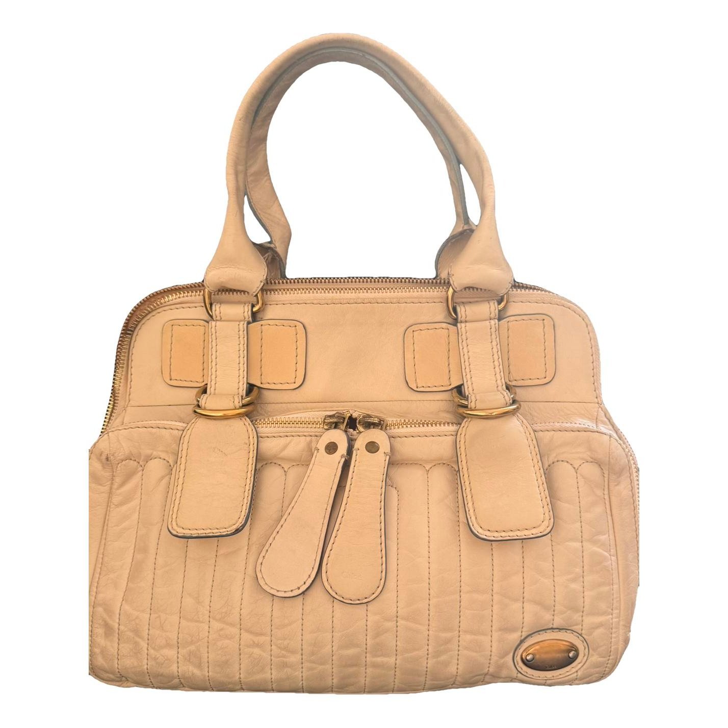 Bay leather handbag