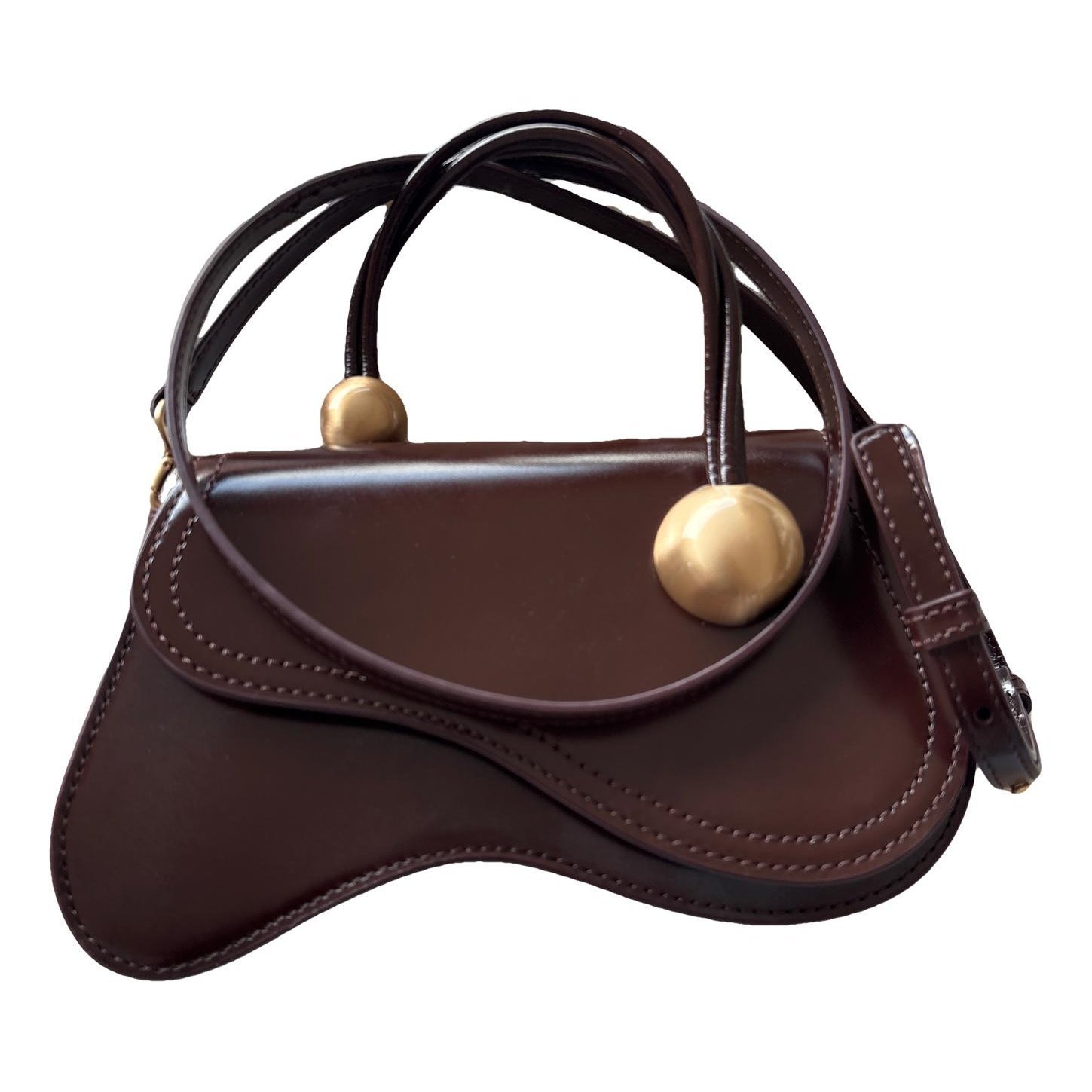 Leather crossbody bag
