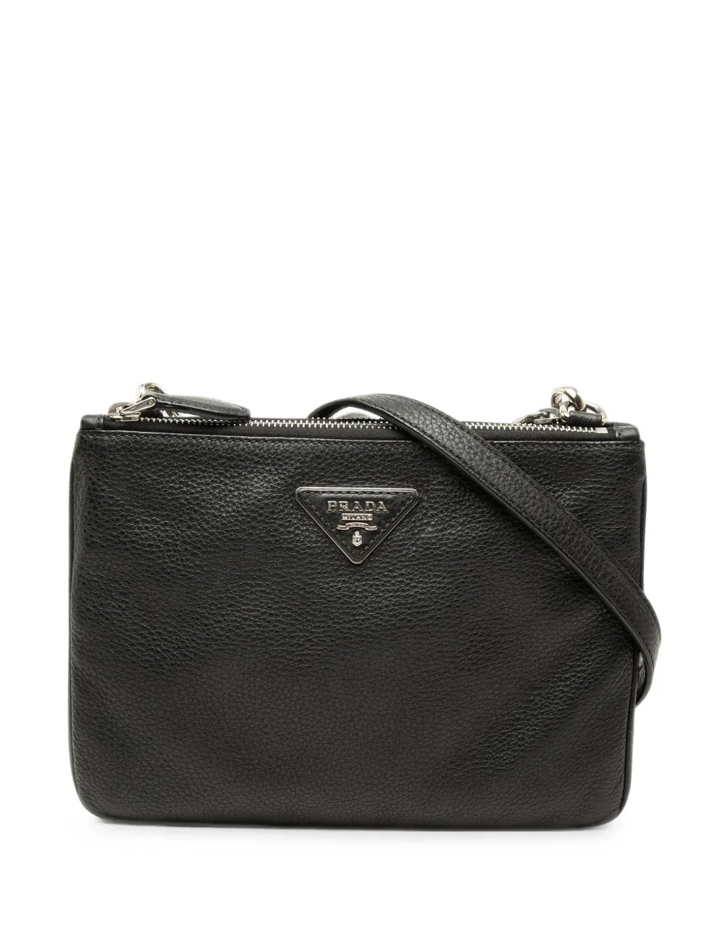 2010-2026 Vitello Phenix Double Zip crossbody bag