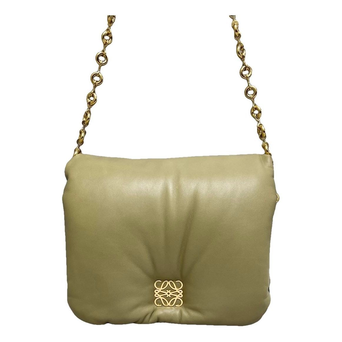Goya Puffer leather handbag