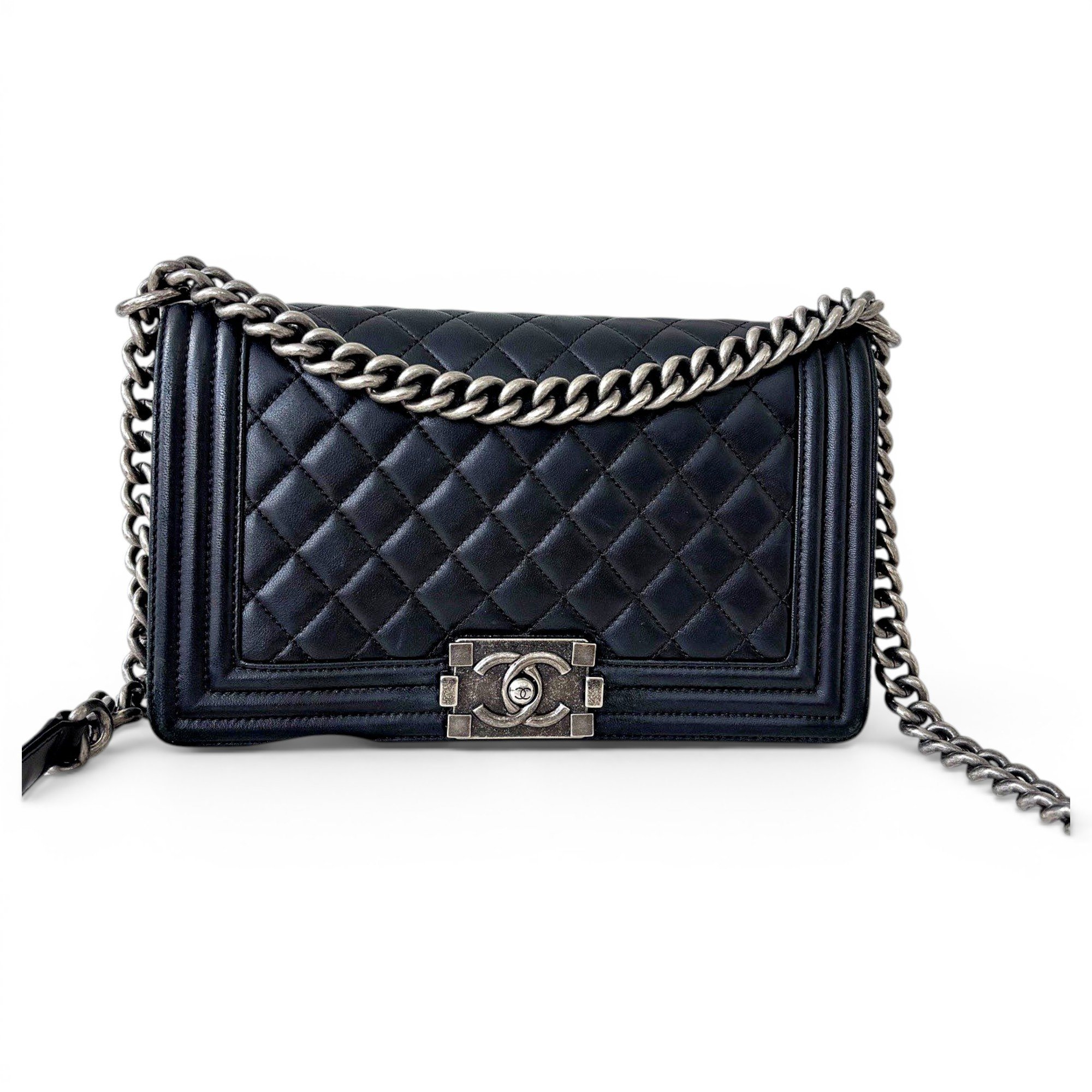 Boy leather handbag