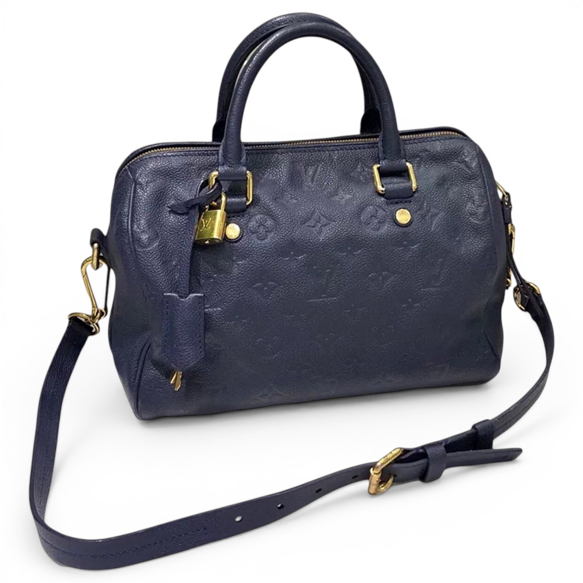 Speedy Bandoulière leather handbag