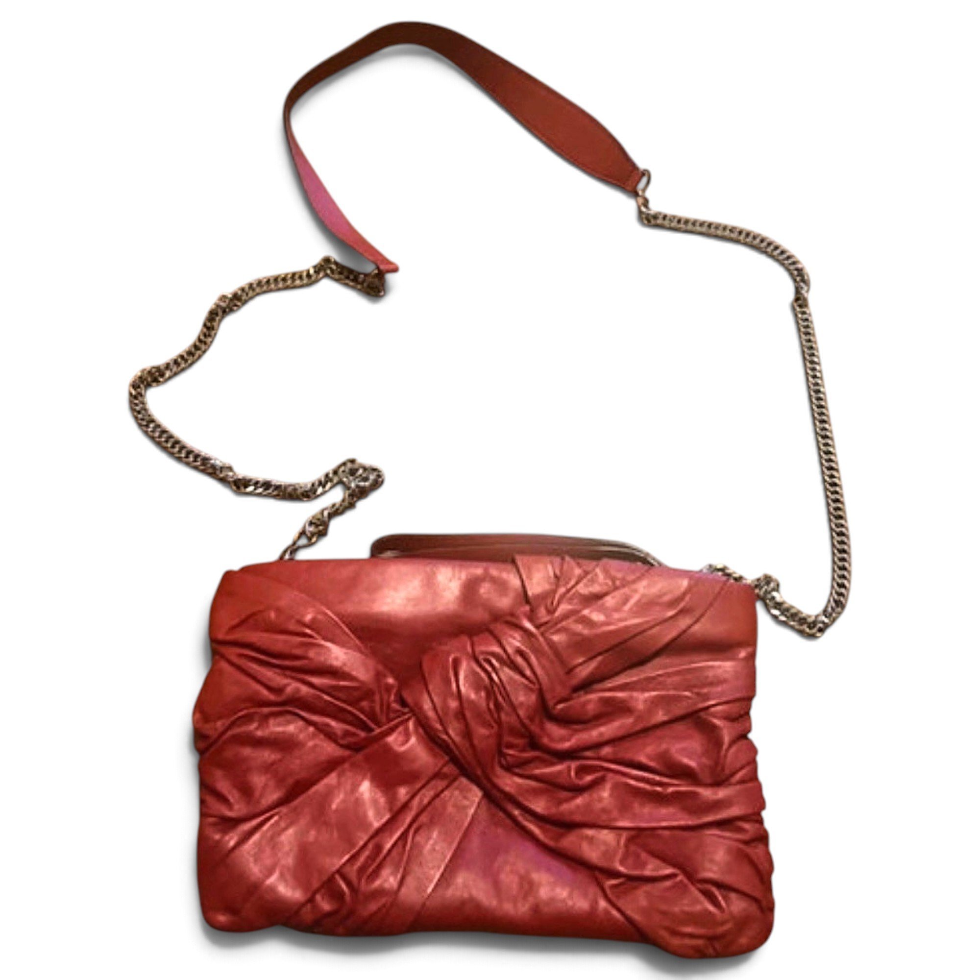 Leather crossbody bag