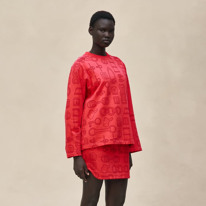 Rose Pivoine "Cahier Du Colporteur" Sweatshirt