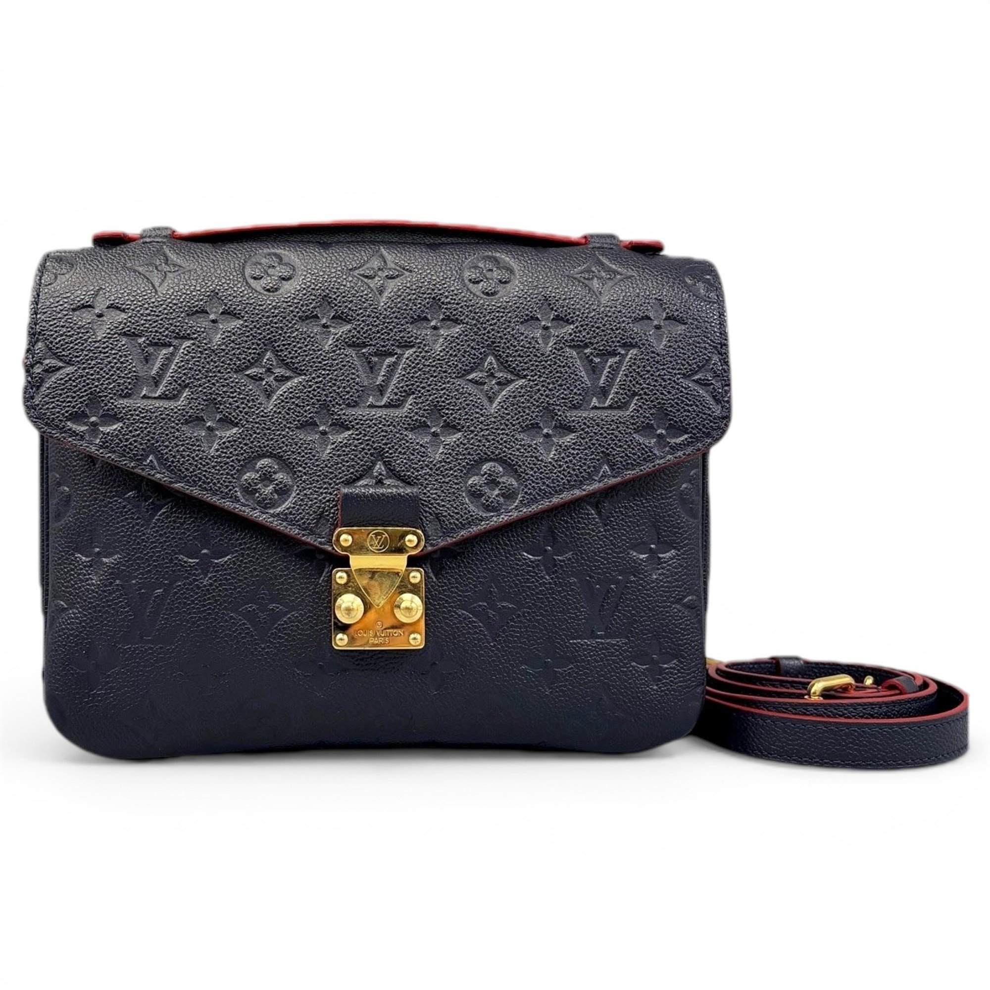 Metis leather handbag