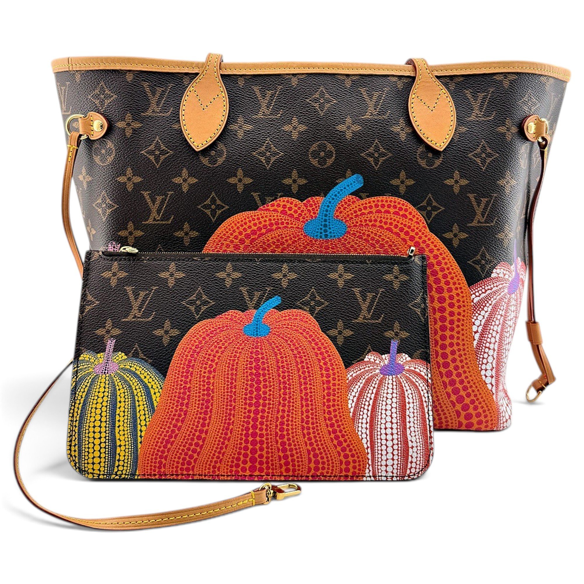 Louis Vuitton Neverfull leather tote