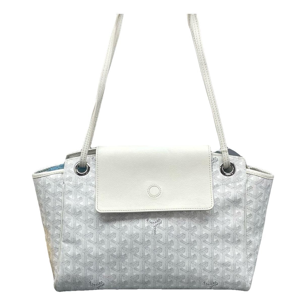 Rouette leather handbag