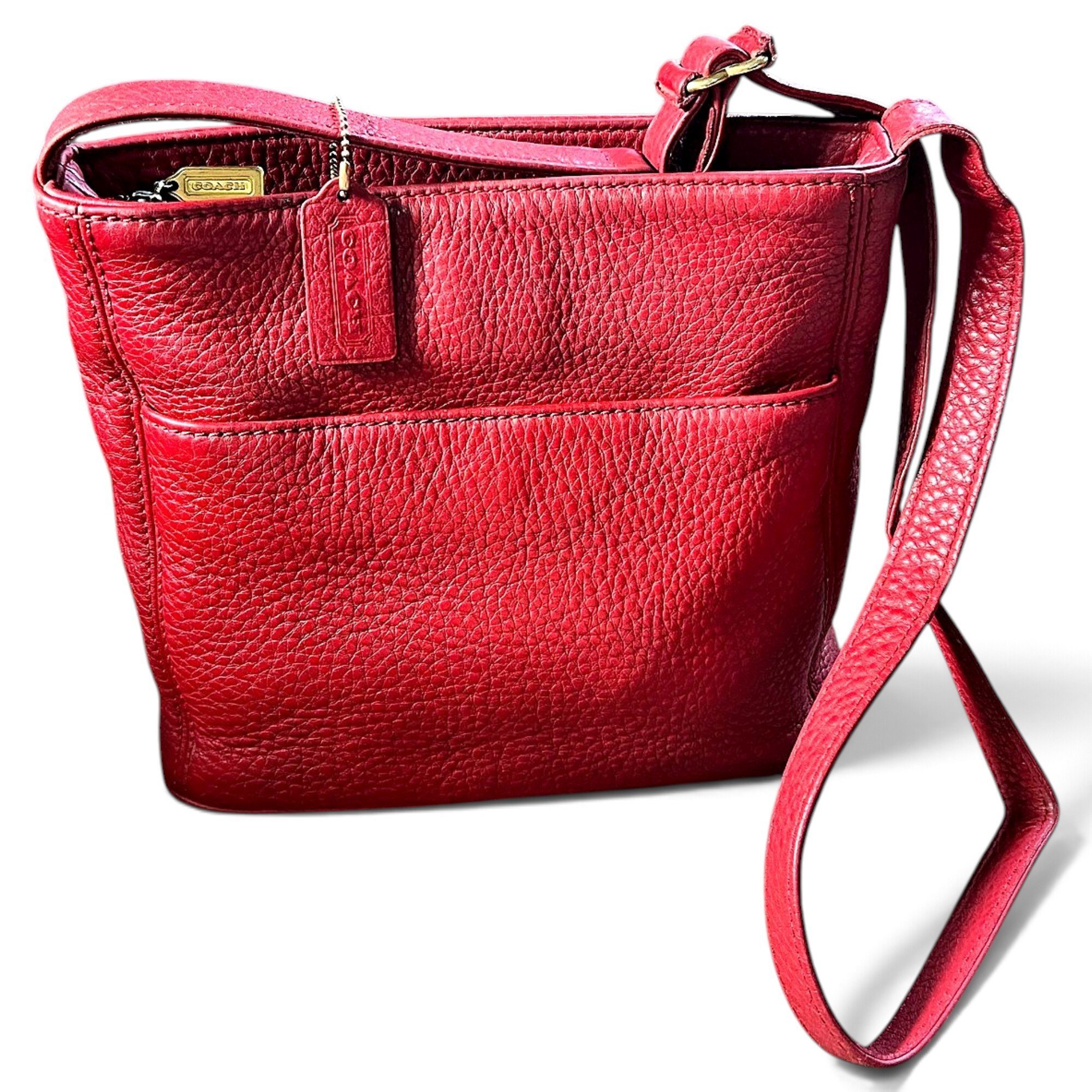 Leather crossbody bag