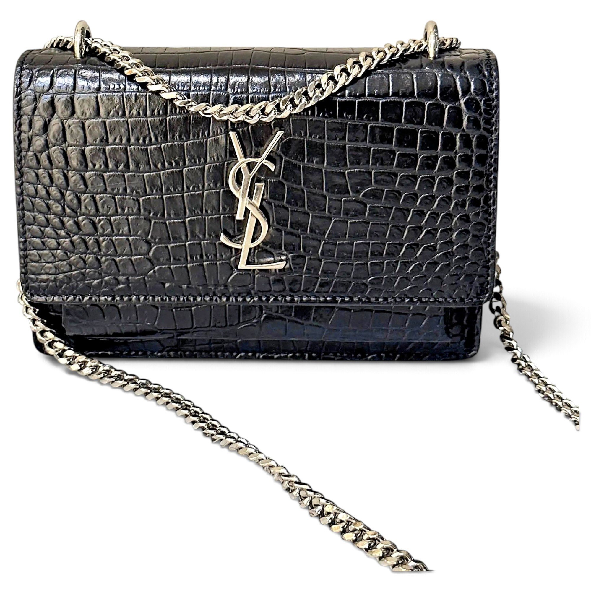 Sunset leather handbag