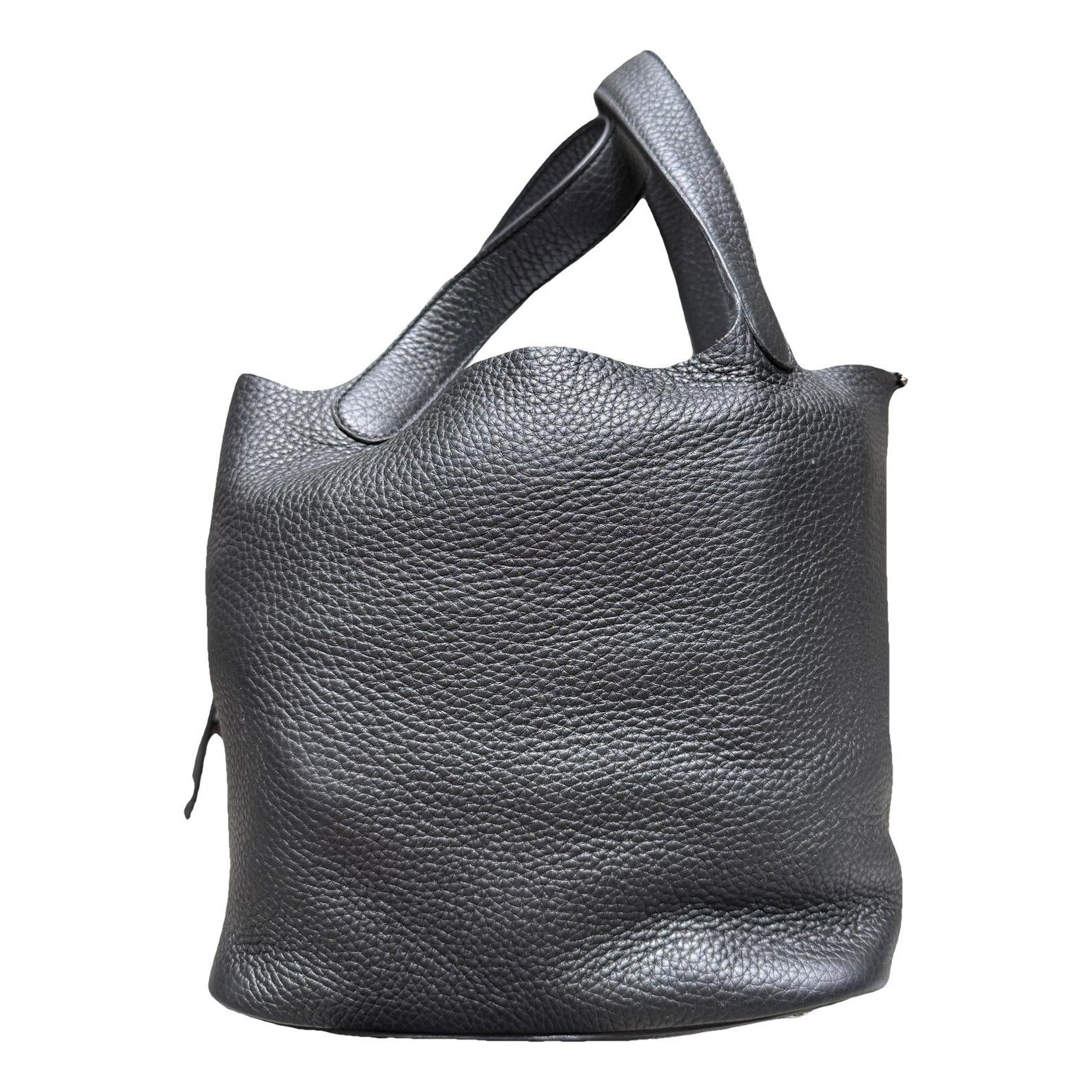 Picotin leather handbag