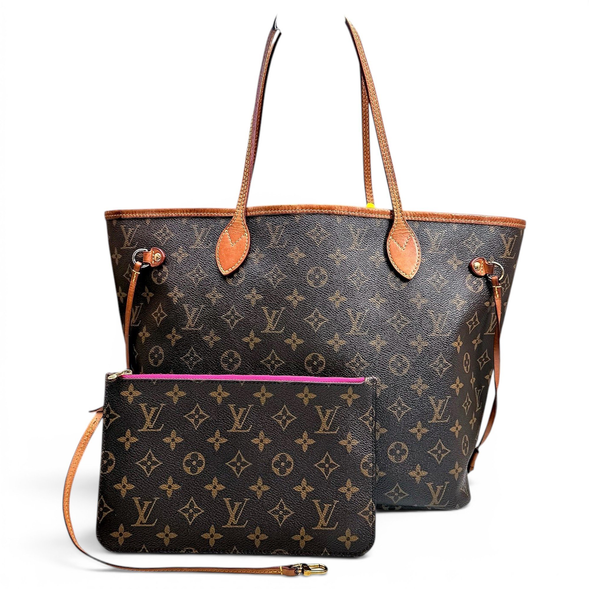 Neverfull leather tote