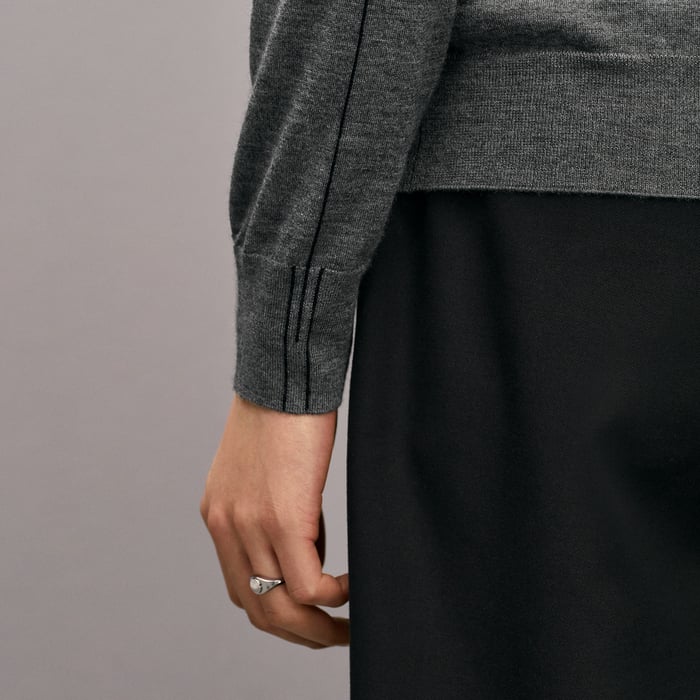 Flanelle "H Etriviere" Turtleneck Sweater