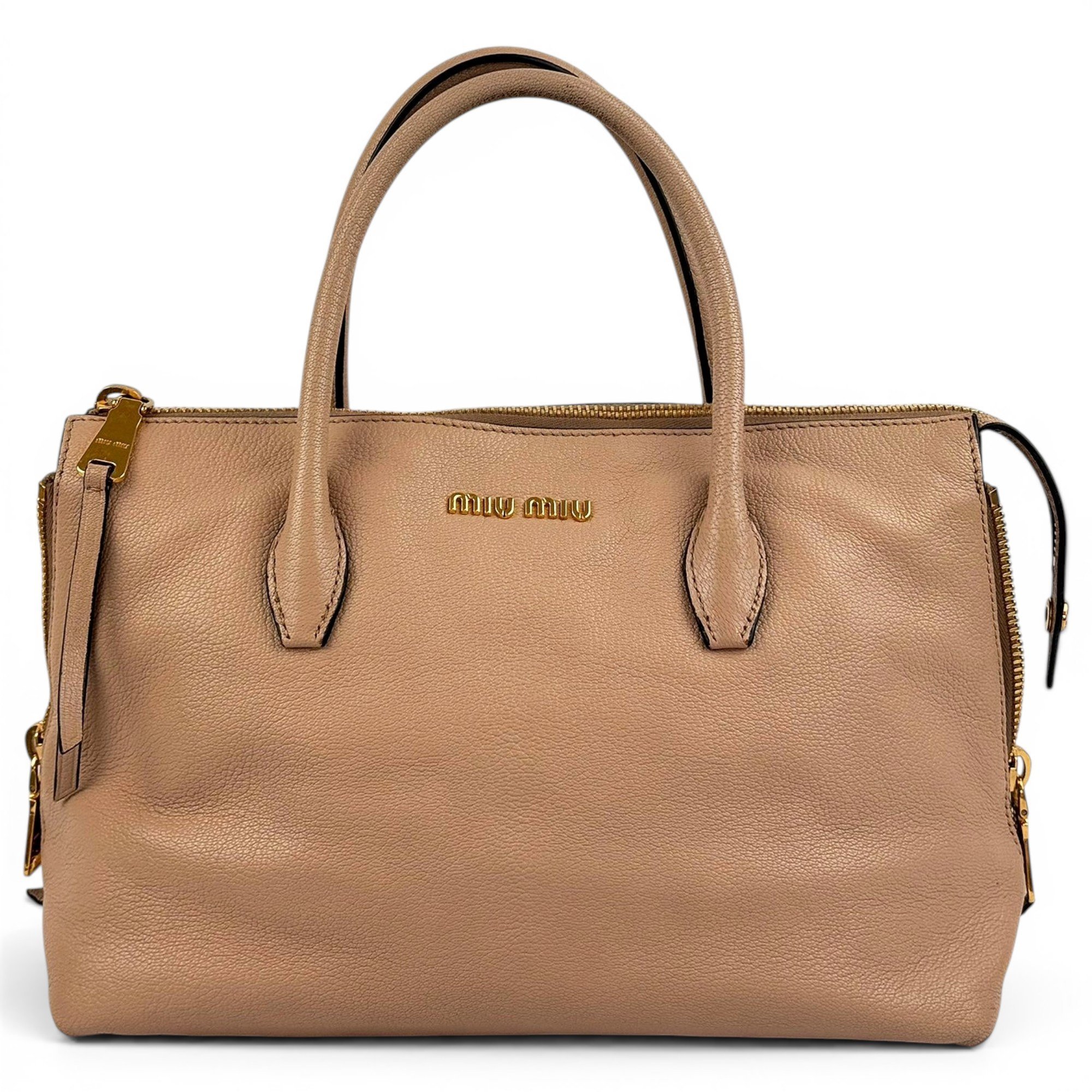 Vitello leather handbag