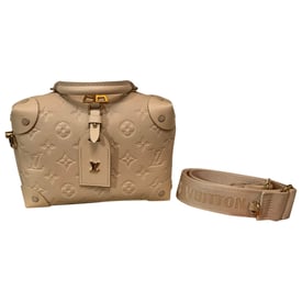 Louis Vuitton Petite Malle Souple Leather Handbag