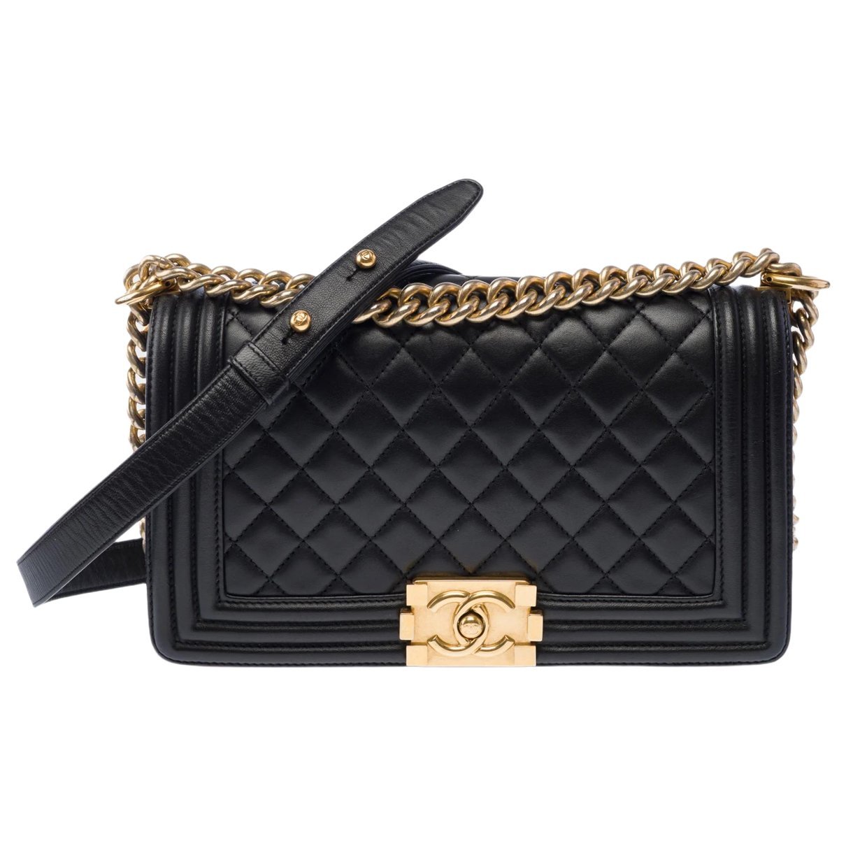 Boy leather handbag