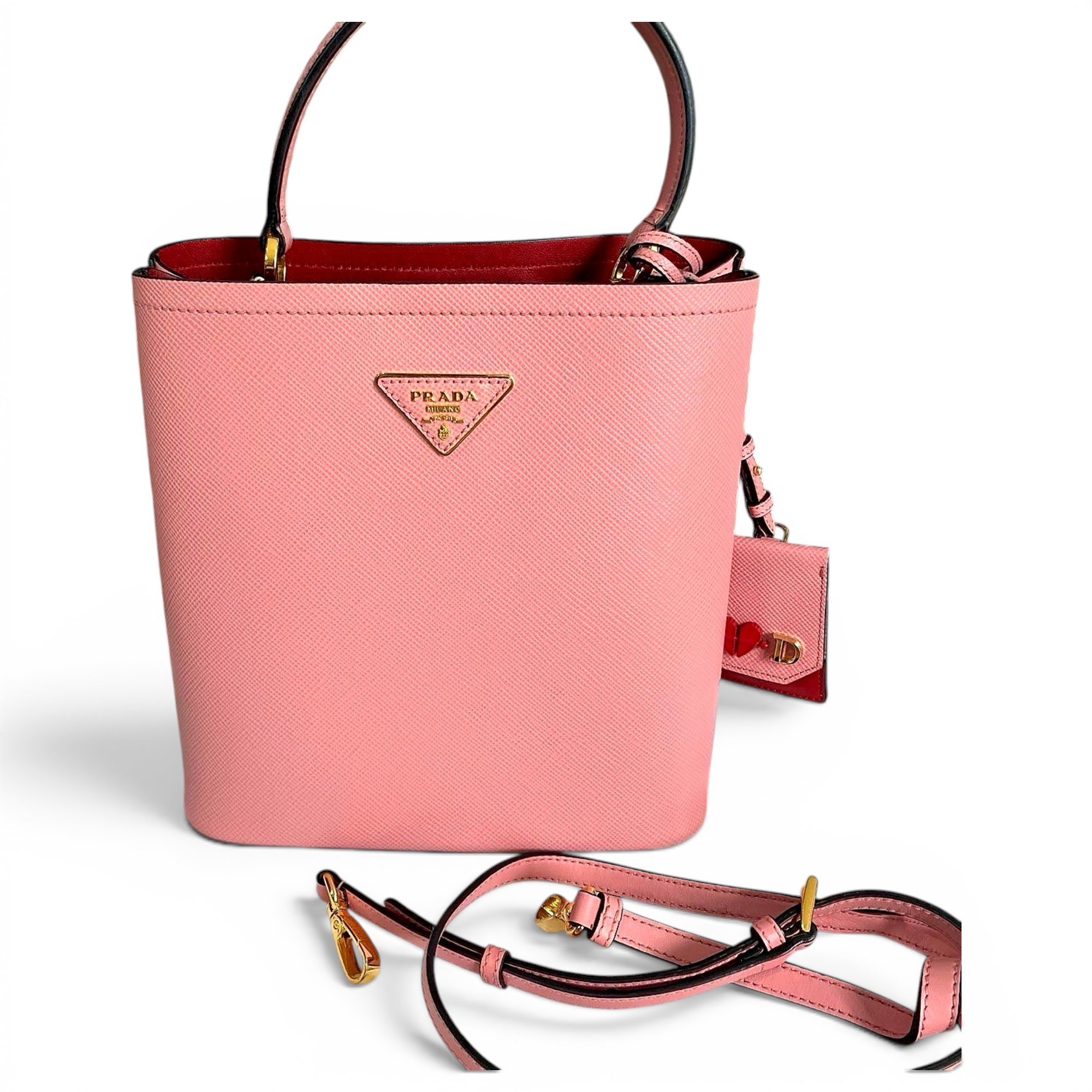 Panier leather handbag