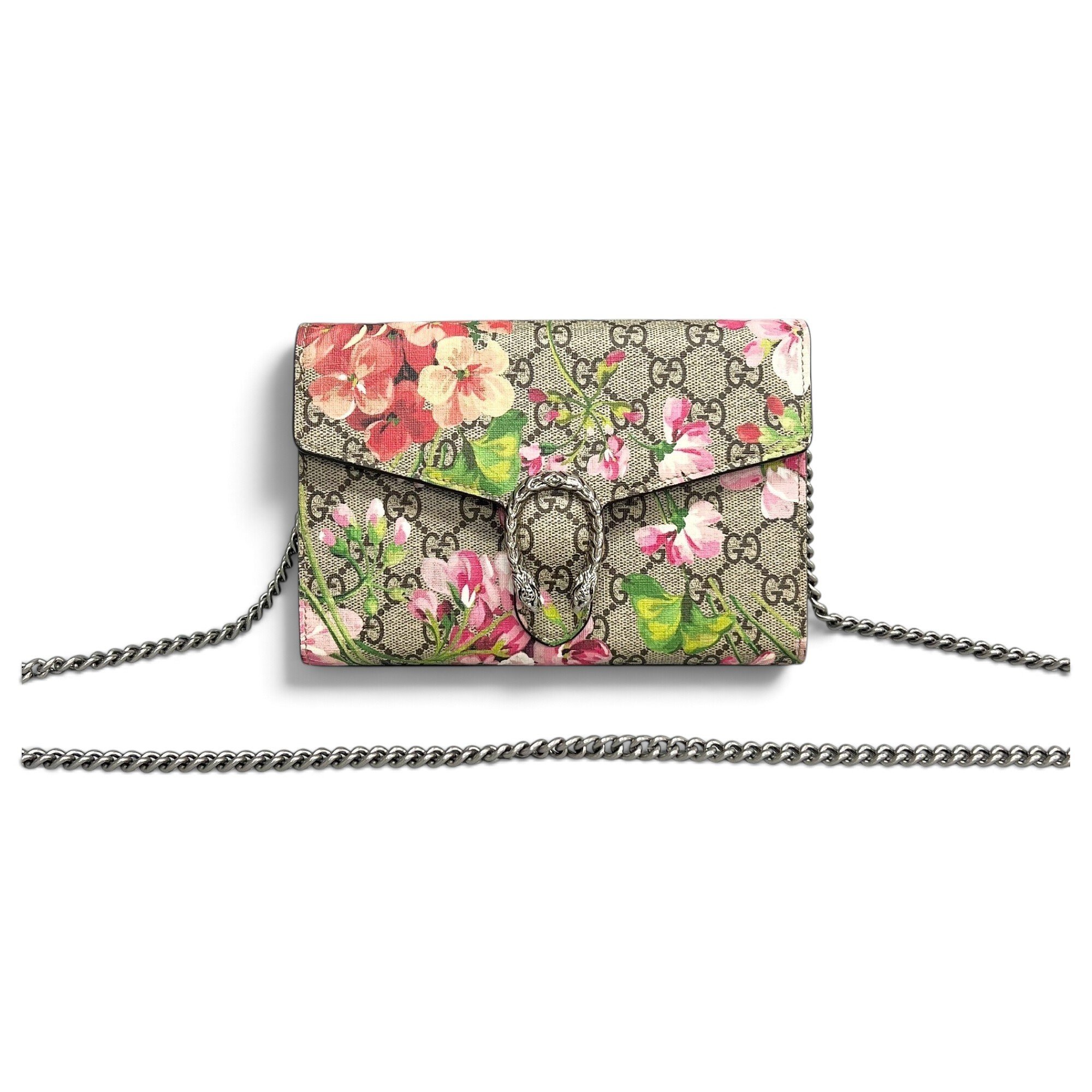 Dionysus Chain Wallet leather handbag