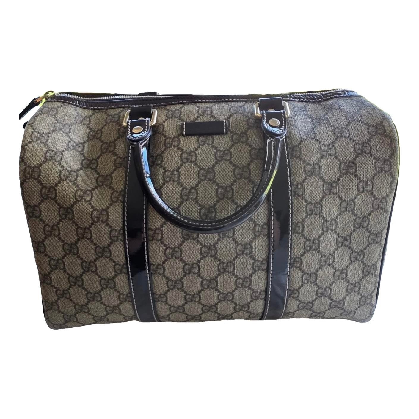 Boston leather handbag