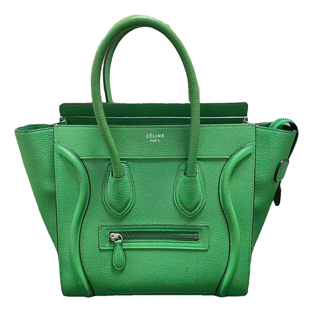 Luggage leather handbag