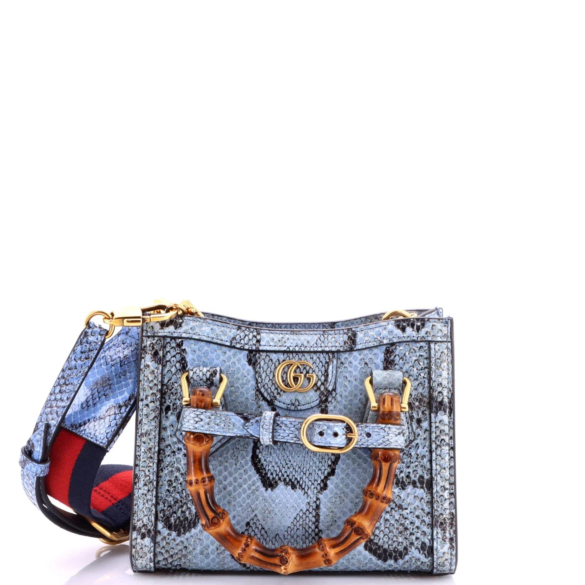 Python crossbody bag