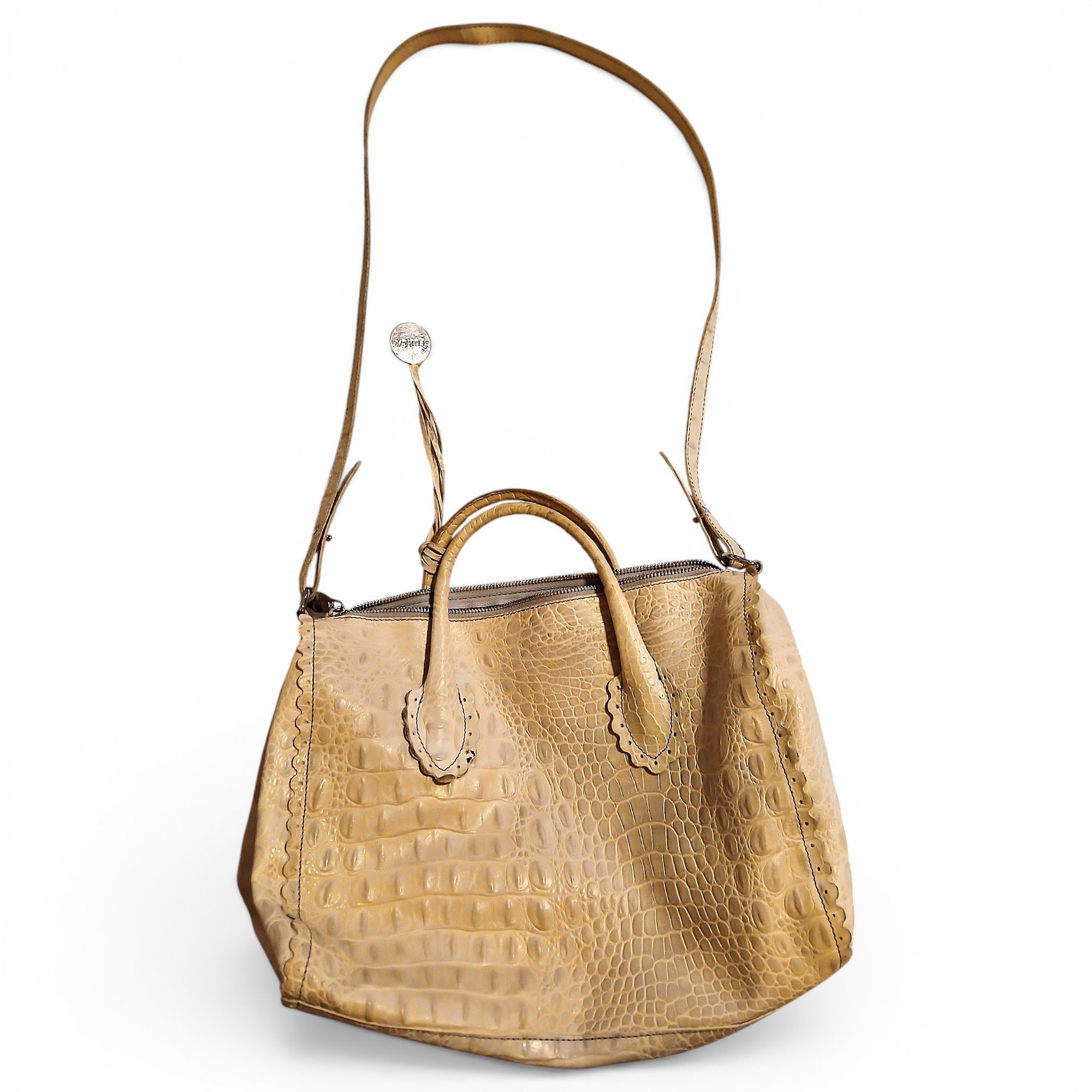 Leather crossbody bag