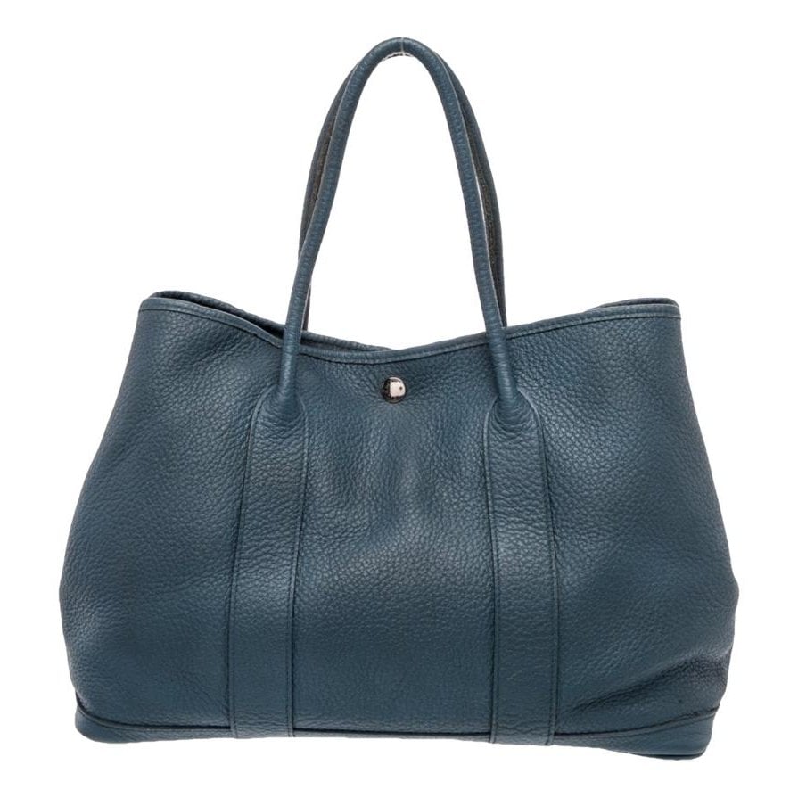 Leather tote