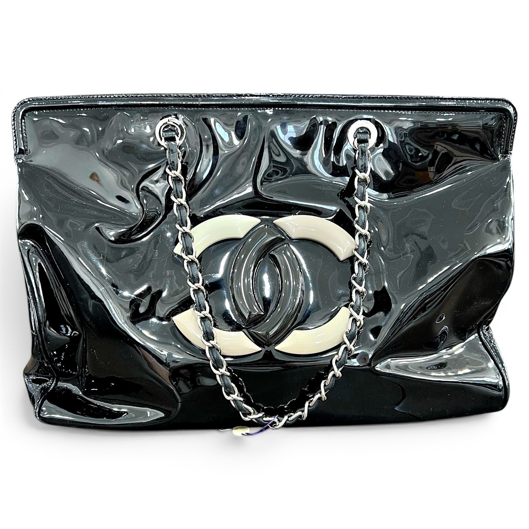 Leather tote