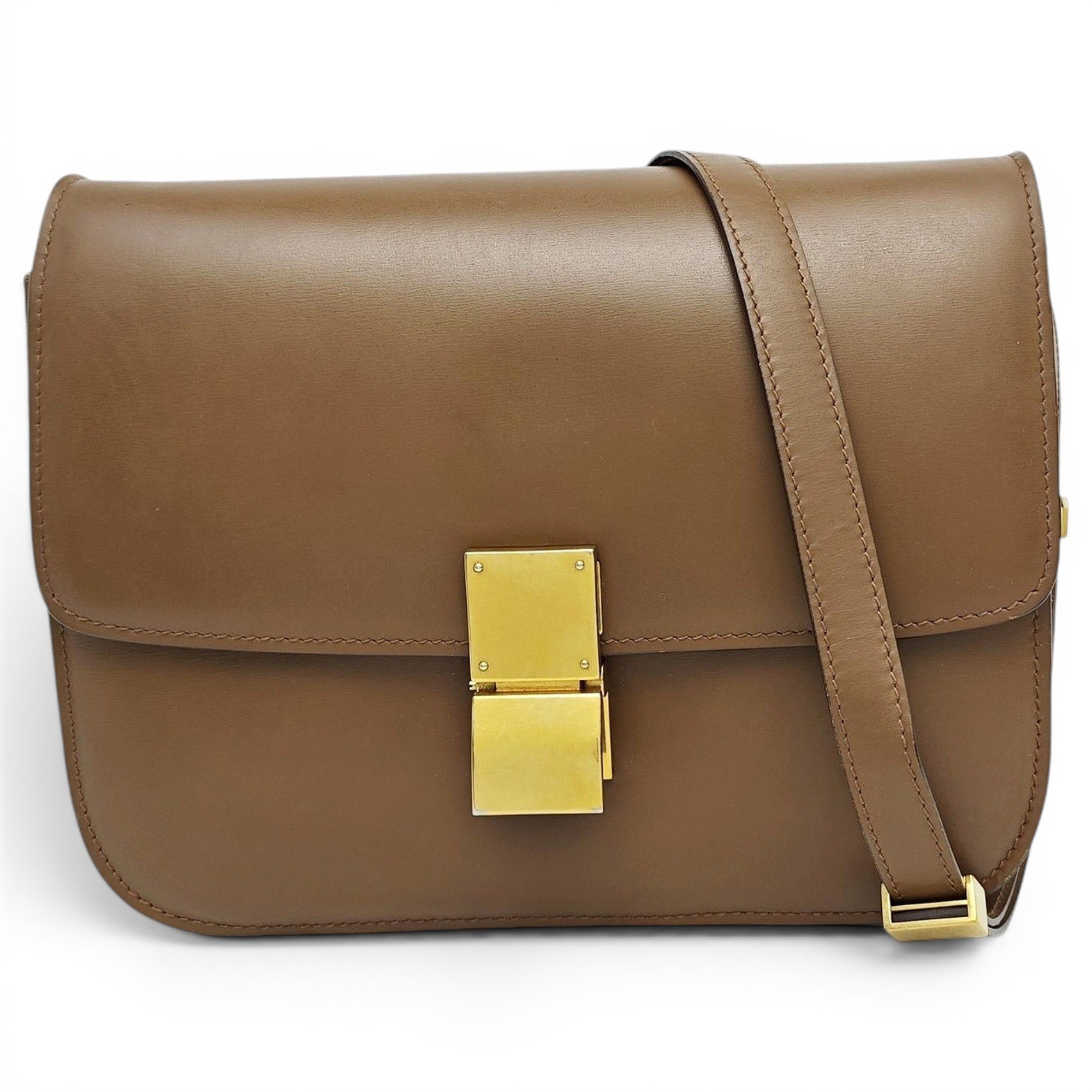 Leather handbag