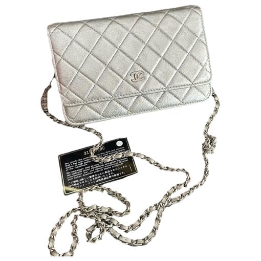 Trendy CC Wallet on Chain leather crossbody bag