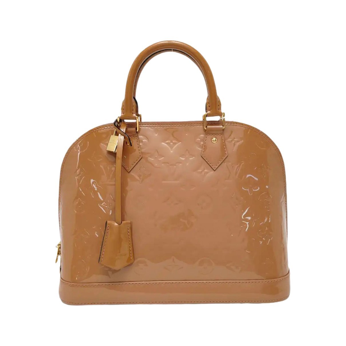 Alma patent leather handbag