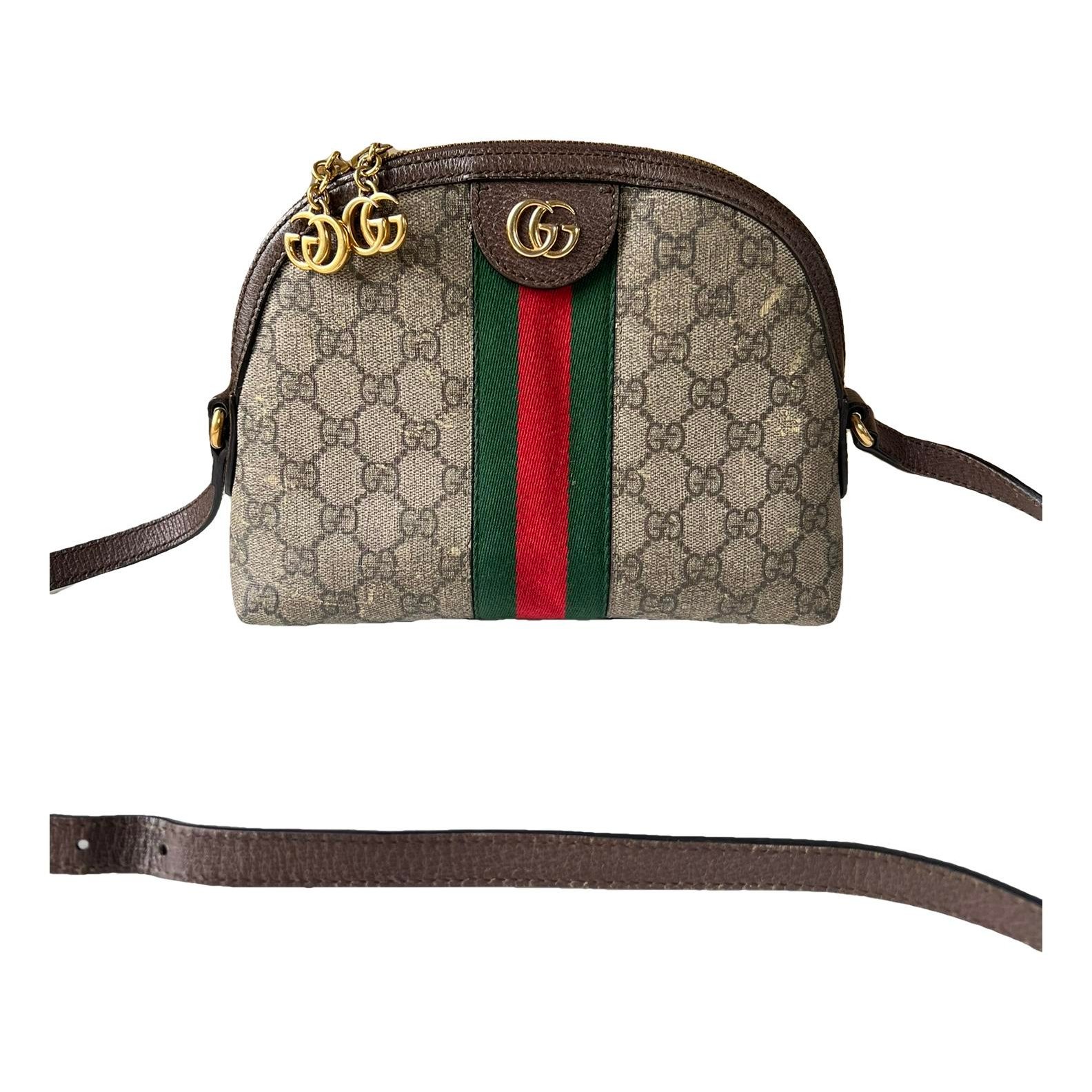 Ophidia Dome cloth handbag