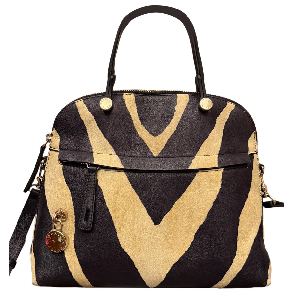 Leather handbag