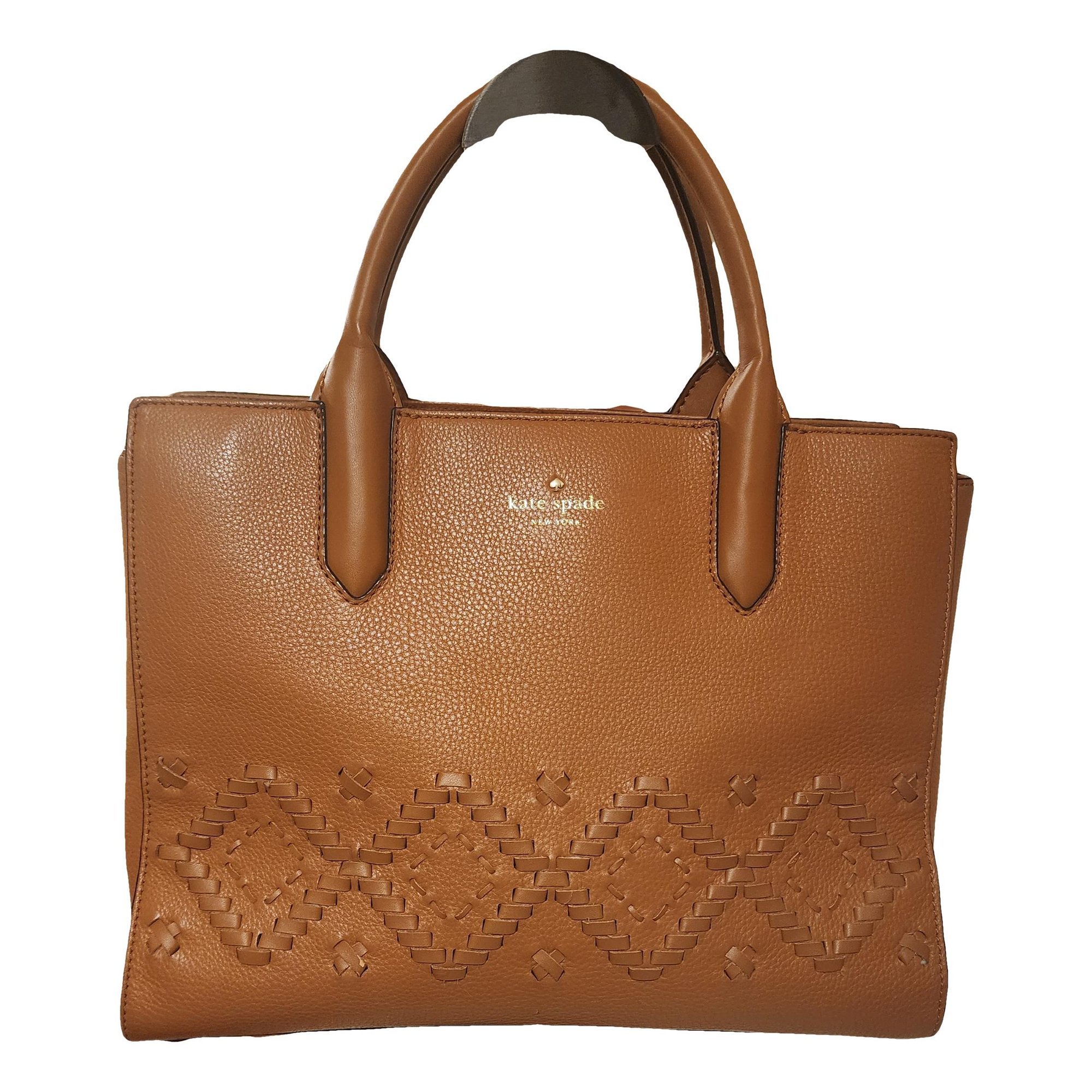 Leather tote