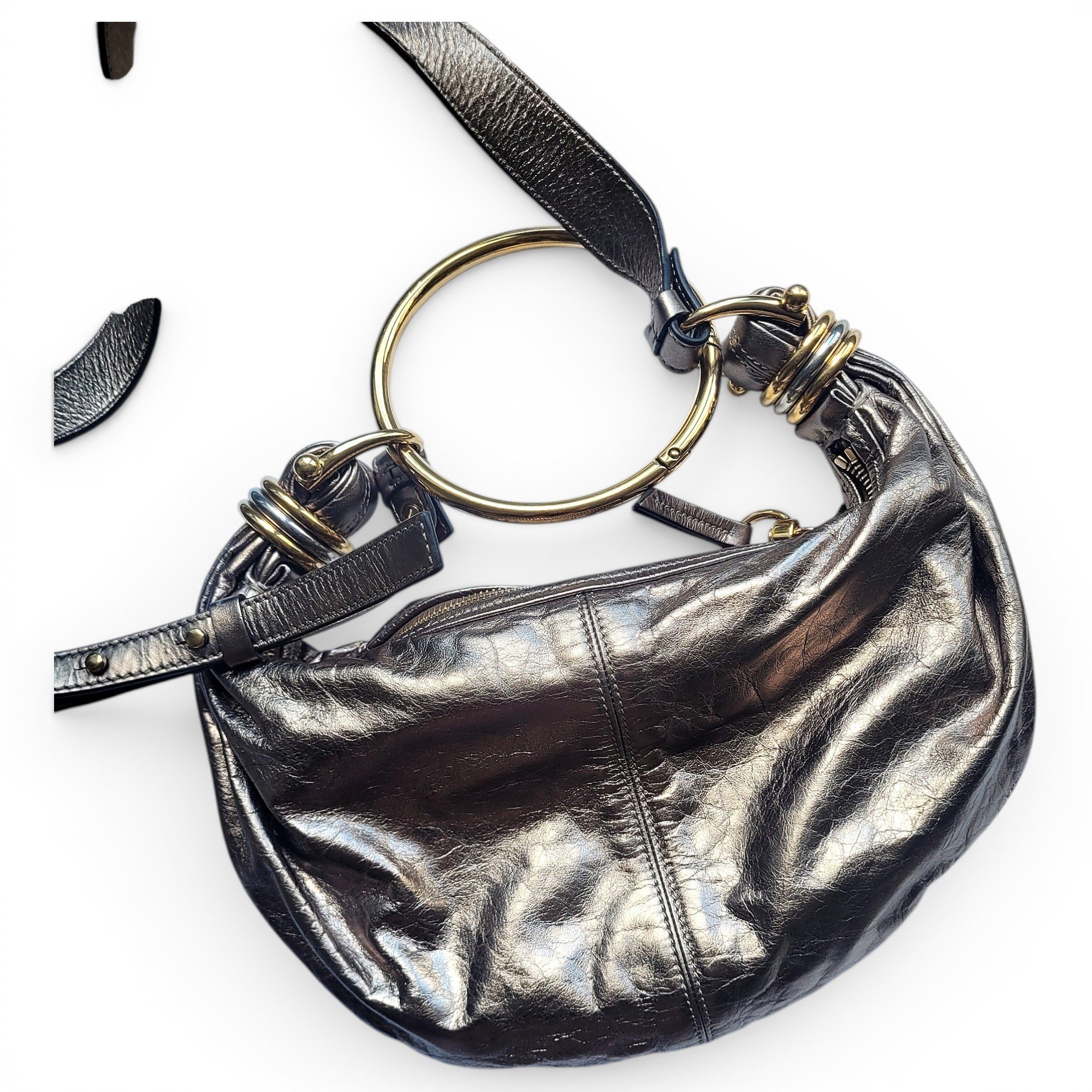 Bracelet Bag leather handbag