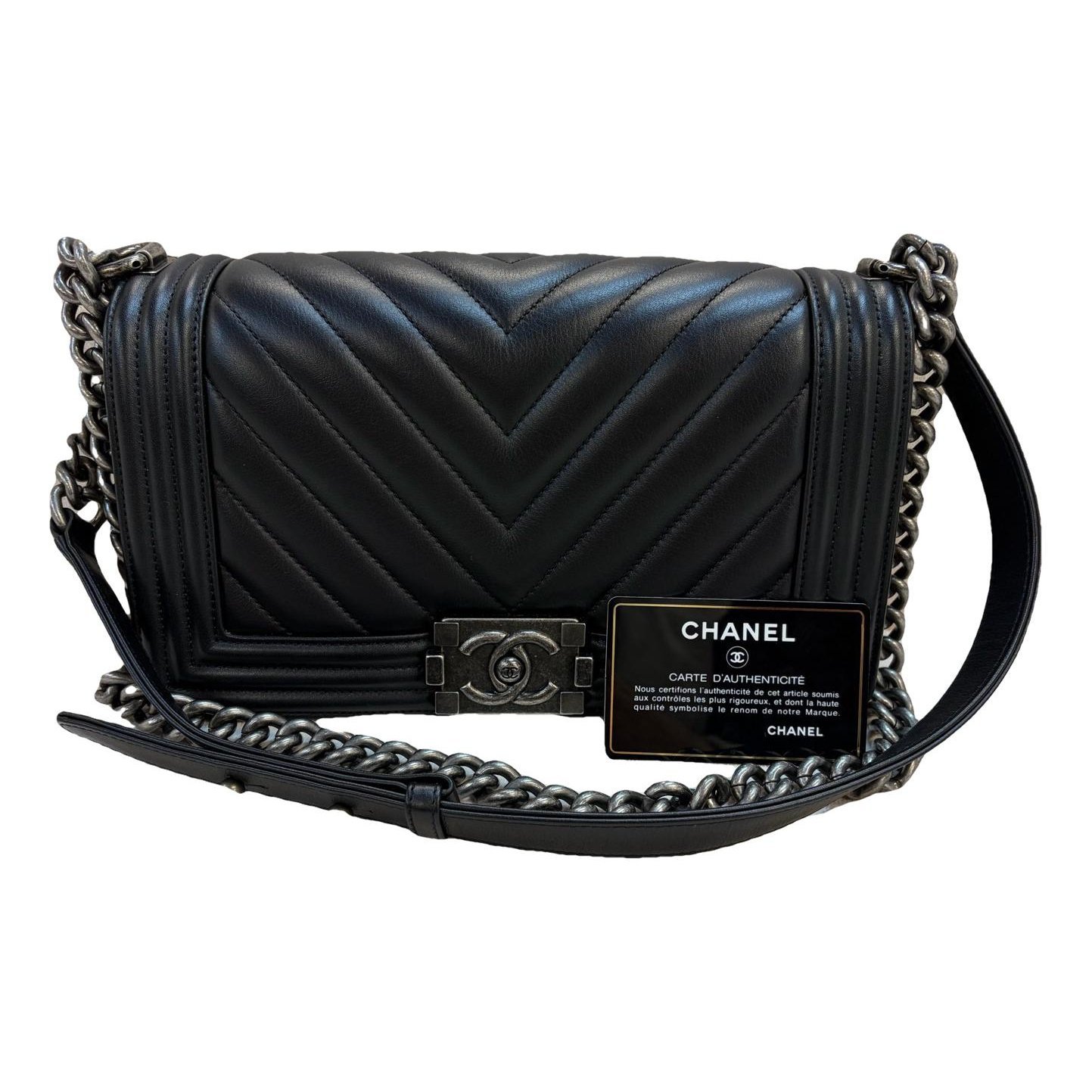 Boy leather crossbody bag