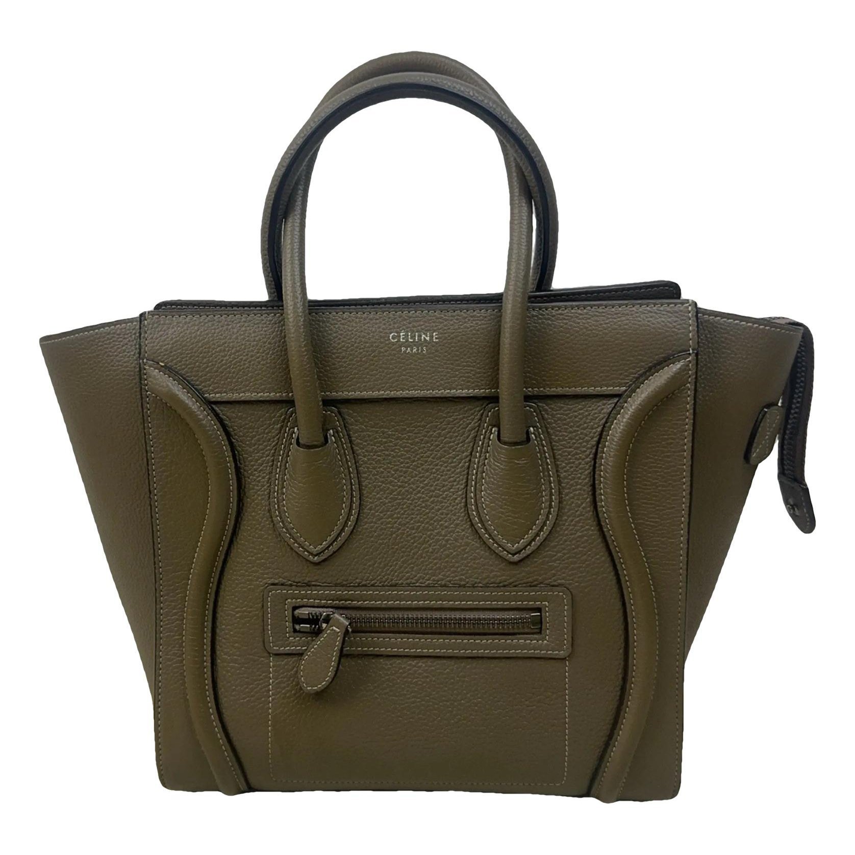 Luggage leather handbag