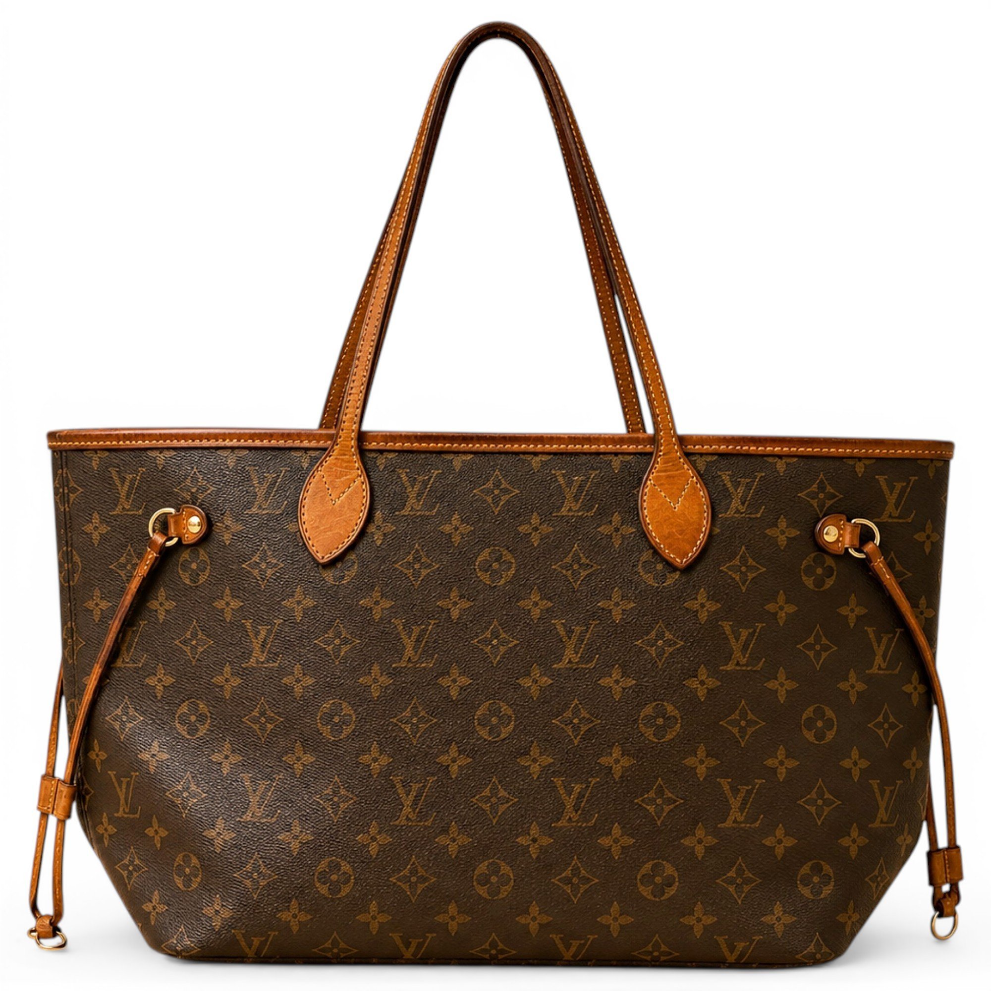 Neverfull leather tote