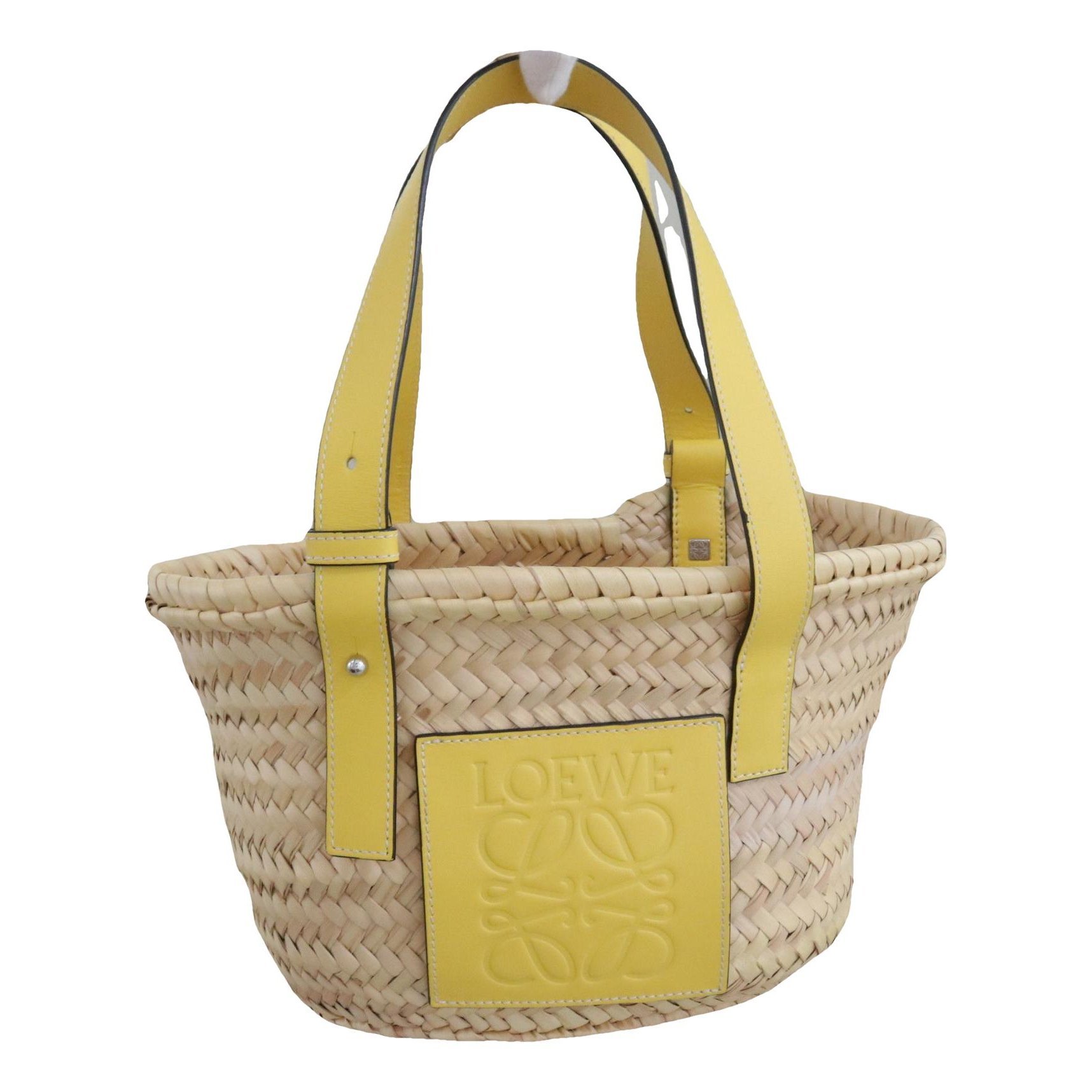 Basket Bag leather tote