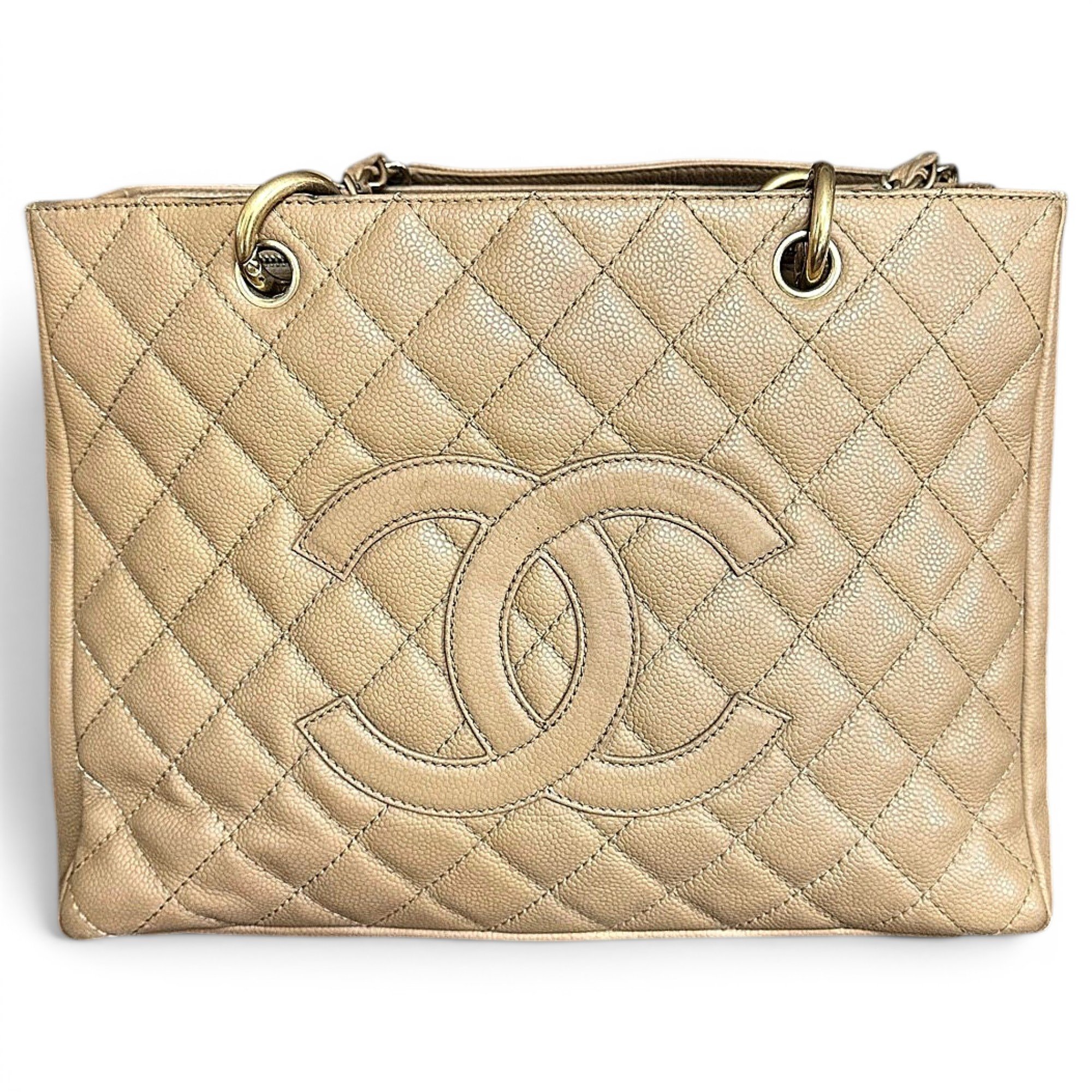 Grand shopping leather tote