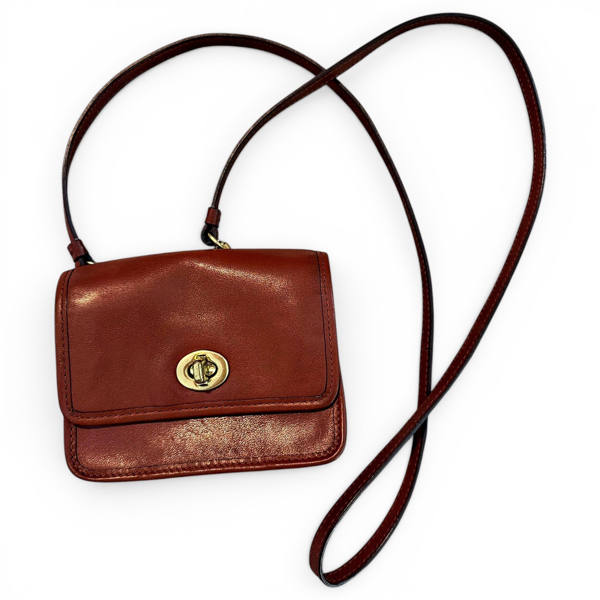 Leather crossbody bag