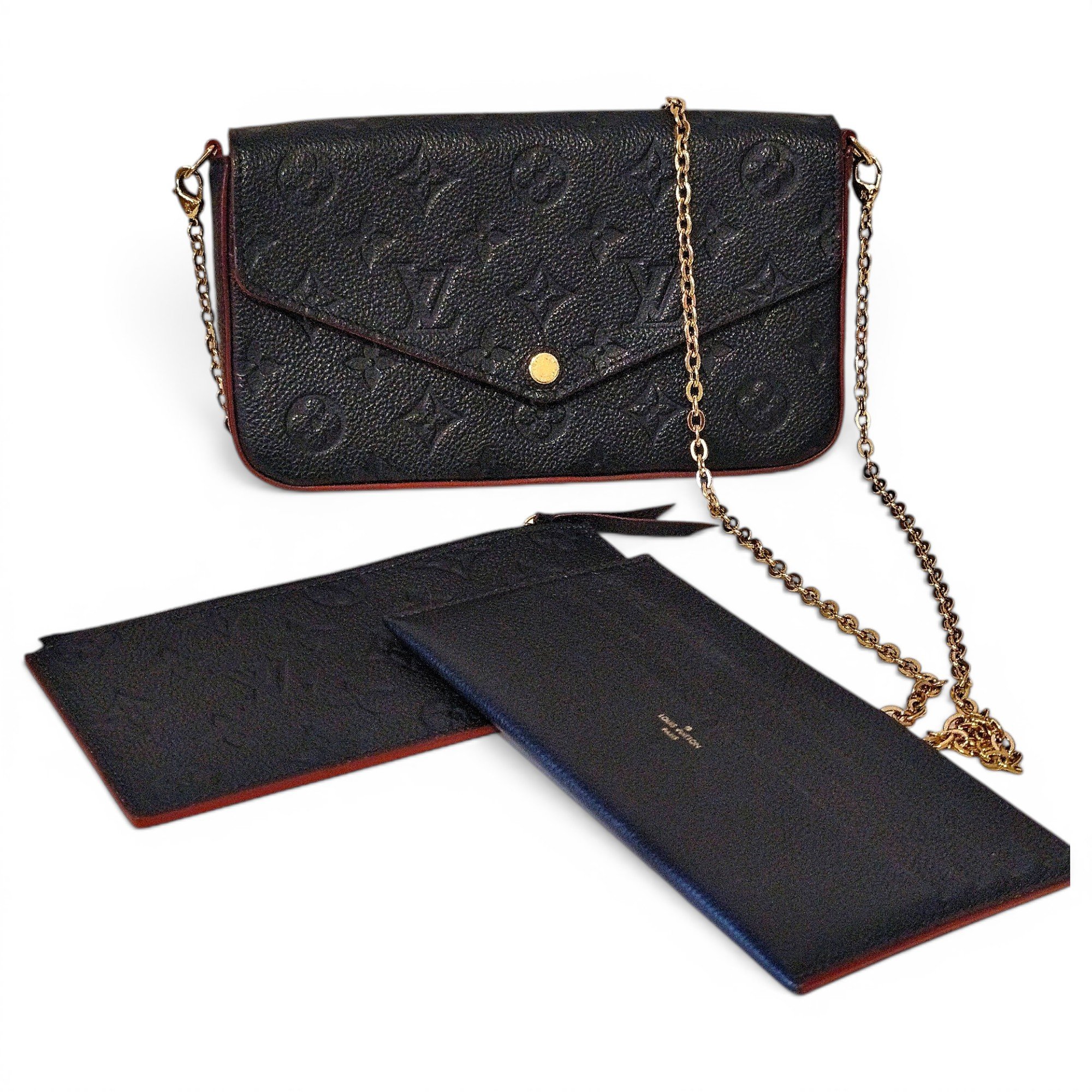 Félicie leather crossbody bag