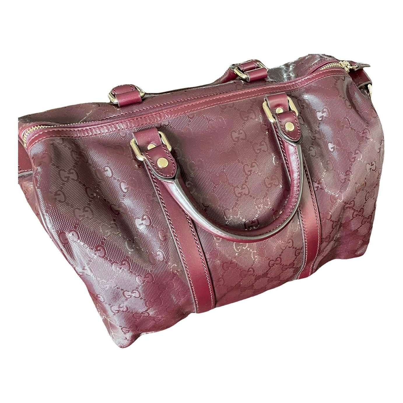 Boston leather handbag